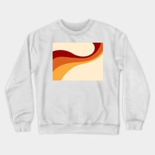 70s pattern Crewneck Sweatshirt